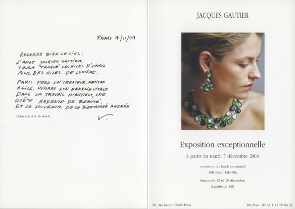 Jacques Gautier - Création et bijoux