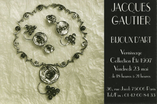 Jacques Gautier - Création et bijoux