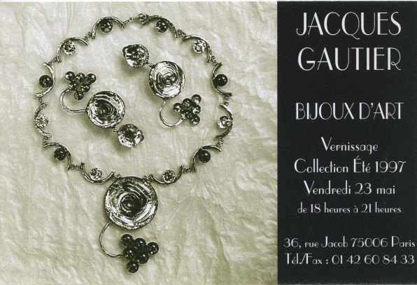 Jacques Gautier - Création et bijoux